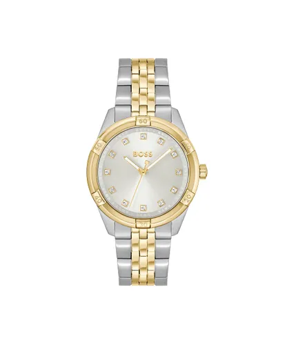 BOSS Analogue Quartz Watch for women with Two-Tone