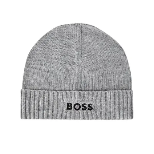 Boss Asport_Beanie 10259252 01 - Grey