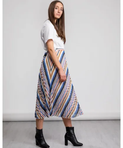 Boss Bareny Womens Pleated Skirt - Multicolour