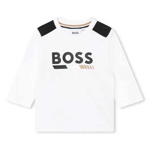 Boss Big Logo T-Shirt Infant Boys - White