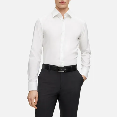 BOSS Black H-HANK-kent-C1-214 Cotton-Blend Shirt - 42 /