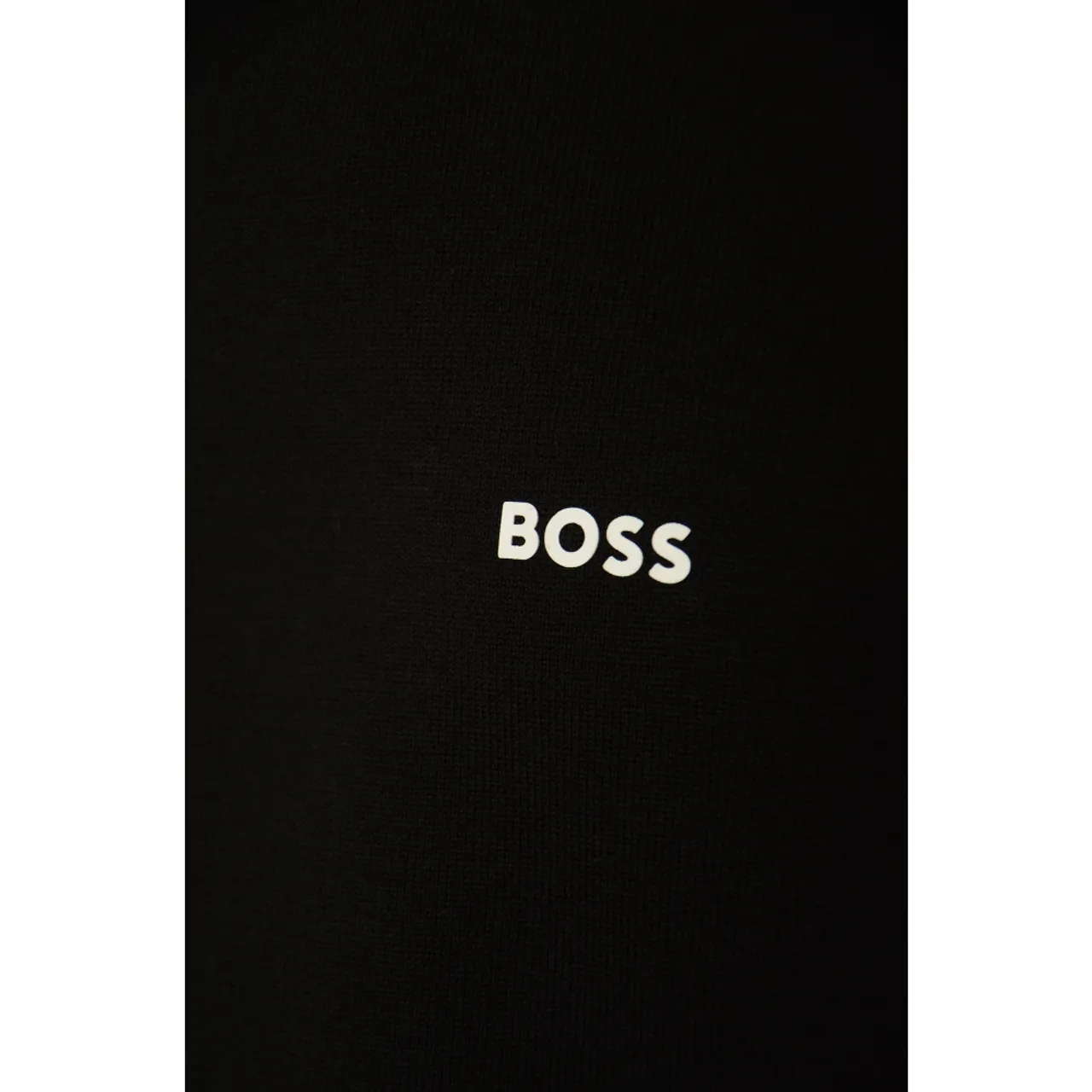 Boss , Black Sweater Collection ,Black male, Sizes: