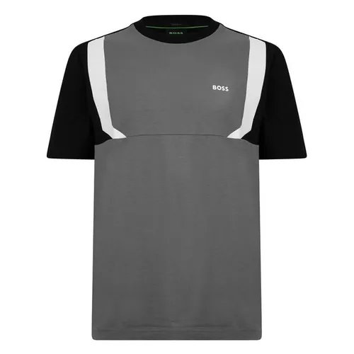 Boss Block Colour T-Shirt - Grey