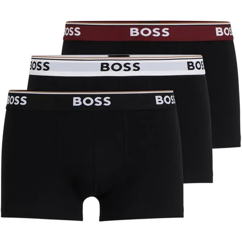 Boss Bodywear 3 Pack Power Boxer Shorts - Black