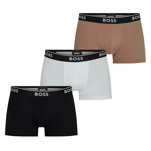 Boss Bodywear 3 Pack Power Boxer Shorts - Black