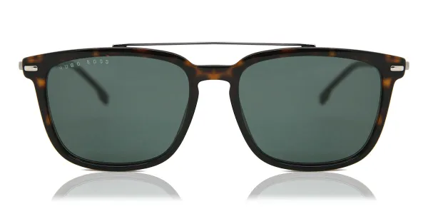 BOSS Boss 0930/S Polarized 086/QT Men's Sunglasses Tortoiseshell Size 55