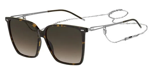 BOSS Boss 1388/S 086/HA Women's Sunglasses Tortoiseshell Size 60