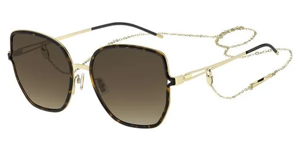 BOSS Boss 1392/S 8SO/HA Women's Sunglasses Gold Size 57