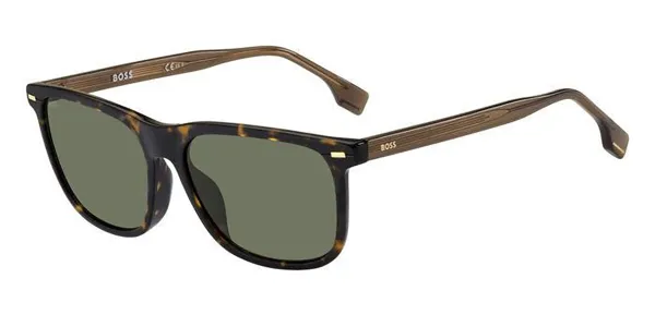 BOSS Boss 1402/F/S Asian Fit 086/QT Men's Sunglasses Tortoiseshell Size 58