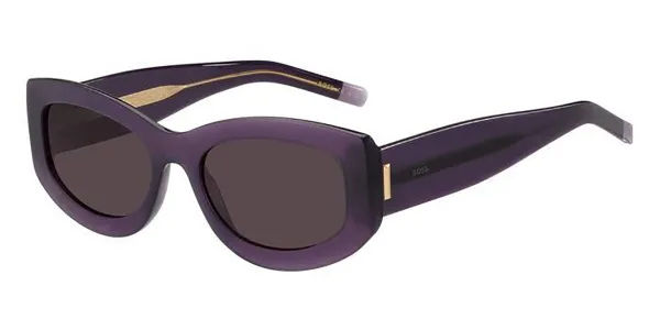 BOSS Boss 1455/S B3V/K2 Women's Sunglasses Purple Size 55