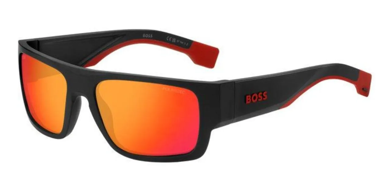 BOSS Boss 1498/S BLX/4F Men's Sunglasses Black Size 58