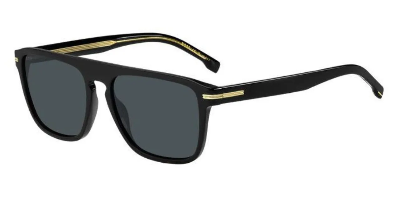 BOSS Boss 1599/S 807/KU Men's Sunglasses Black Size 56