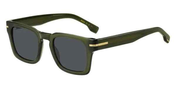 BOSS Boss 1625/S 1ED/IR Men's Sunglasses Green Size 50