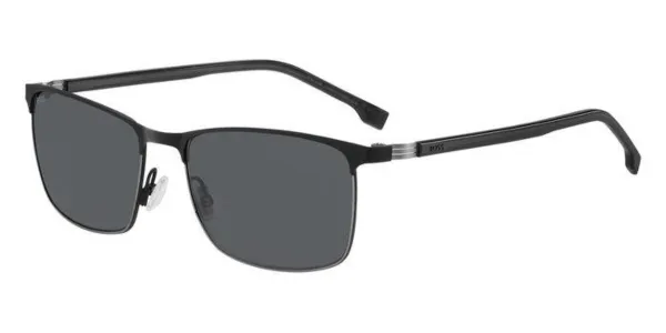 BOSS Boss 1635/S TI7/IR Men's Sunglasses Black Size 57