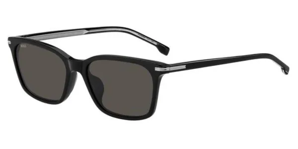 BOSS Boss 1669/F/SK Asian Fit 807/IR Men's Sunglasses Black Size 56