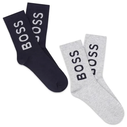 Boss Boss 2 Pack of Socks Junior Boys - Blue