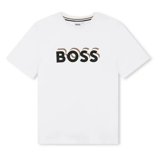 Boss Boss Bld Lgo Tee Jn42 - White