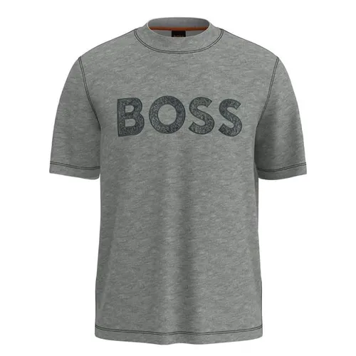 Boss Boss Denim Logo Tee Mens - Grey