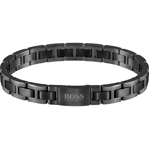 Boss BOSS Gents Metal Link Essentials Bracelet - Black