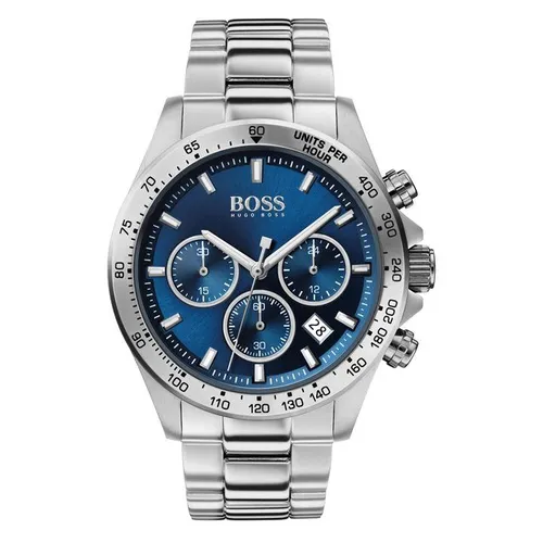 Boss BOSS Hero Stainless Steel Bracelet Watch - Blue