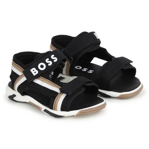Boss Boss Lgo Sandals In42 - Black