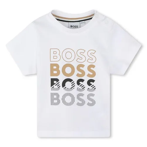 Boss Boss Multi Lgo Tee In42 - White