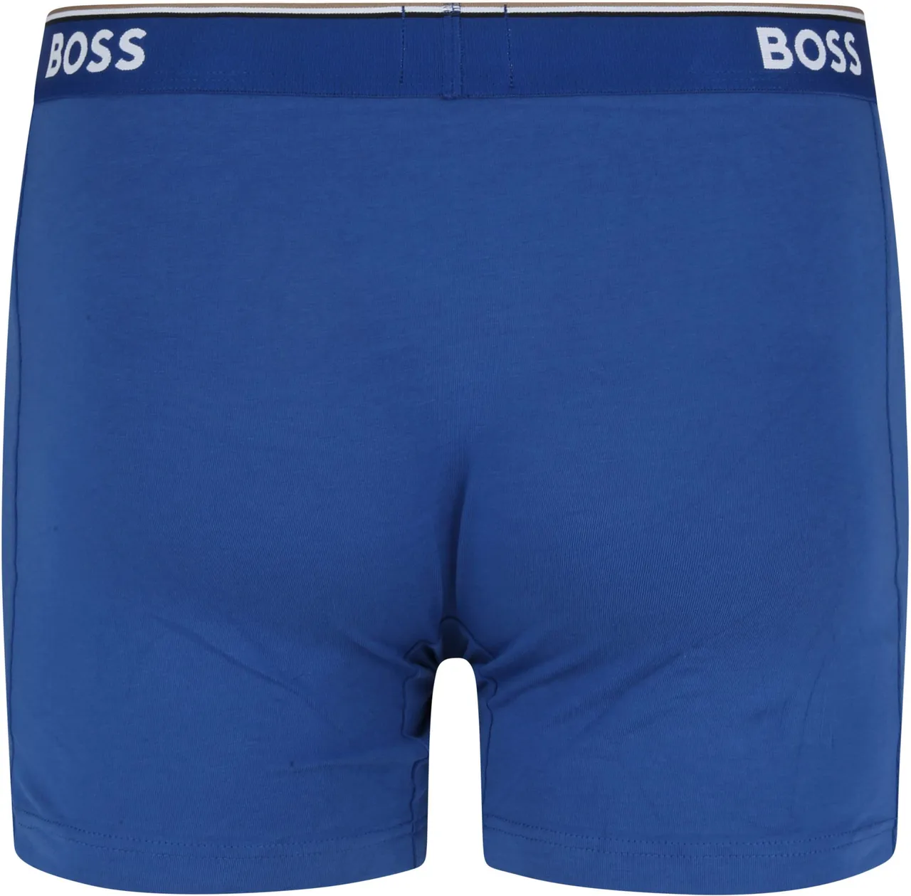 BOSS Boxer Shorts Power 3-Pack 487  Blue Dark Blue Grey Dark Grey Multicolour