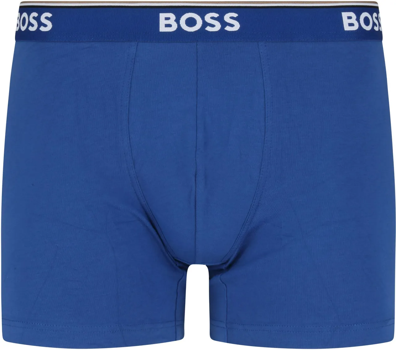 BOSS Boxer Shorts Power 3-Pack 487  Blue Dark Blue Grey Dark Grey Multicolour
