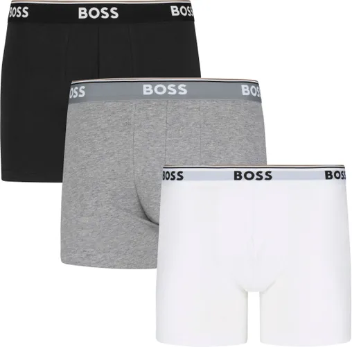 BOSS Boxer Shorts Power 3-Pack 999  Grey Multicolour Black White