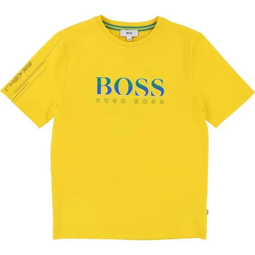Boss Boys World Cup Brazil T-Shirt - Yellow