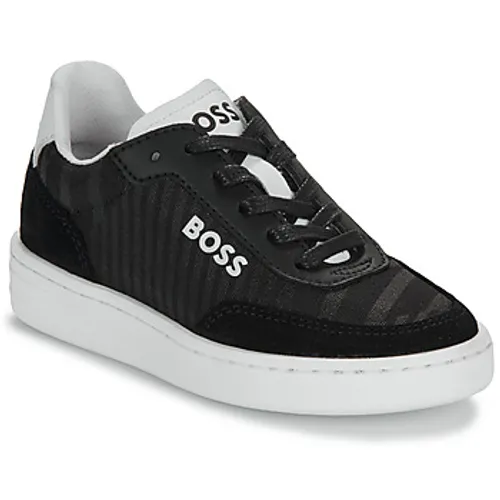 BOSS  CASUAL J50858  boys's Children's Shoes (Trainers) in Black