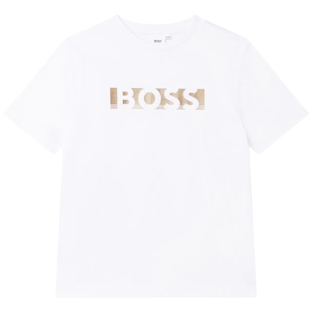 BOSS  CHIFANERA  boys's Children's T shirt in White