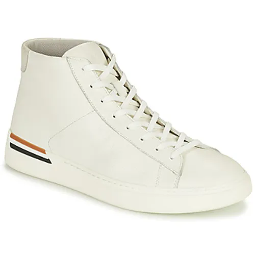 BOSS  Clint_Hito_gr  men's Shoes (High-top Trainers) in White