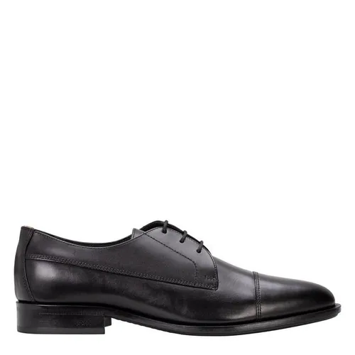 Boss Colby Cap Toe Derby Shoes - Black