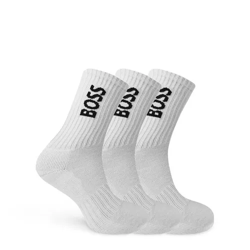 Boss Crew Sock - White