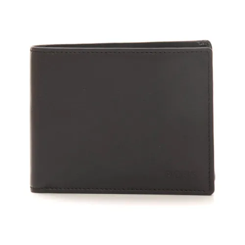 Boss , Essential Leather Wallet with Card Slots ,Brown male, Sizes: ONE SIZE