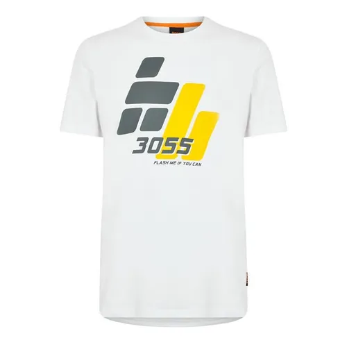 Boss Graphic-Print T-Shirt - White