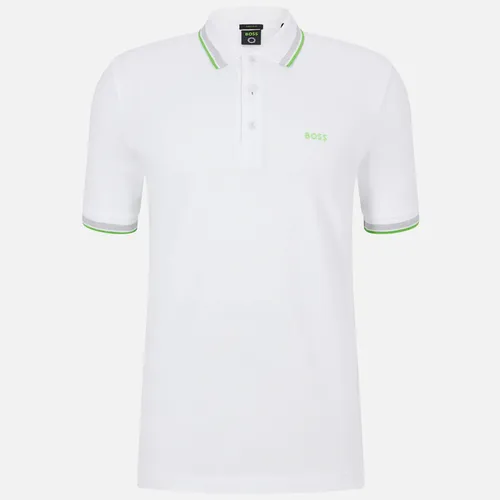 BOSS Green Men's Paddy Polo Shirt - White