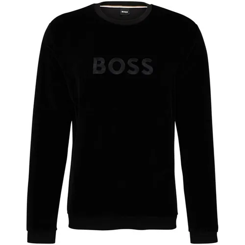 Boss HBW Velour Sweat Sn34 - Black
