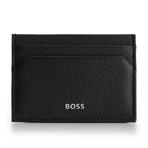 Boss Highway Leather Card Holder - Black