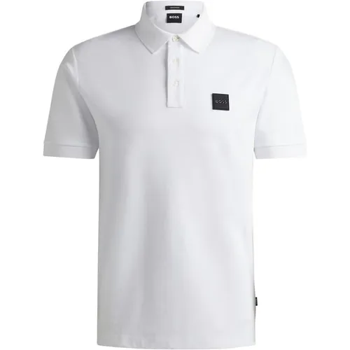 Boss Hugo Boss Parlay Polo Shirt Mens - White