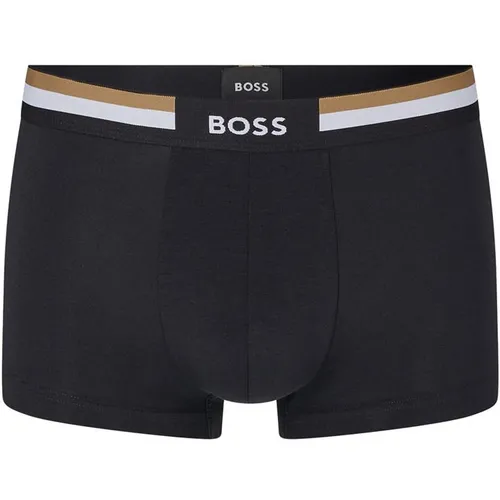 Boss Hugo Boss Stripe Trunks Mens - Black