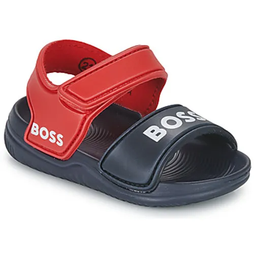 BOSS  J09190-849-B  boys's Children's Sandals in Marine