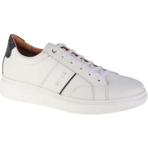 BOSS  J1906310B  girls's Children's Shoes (Trainers) in White