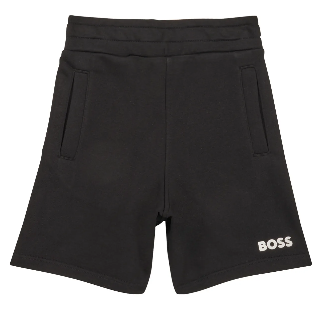 BOSS  J24816-09B-C  boys's Children's shorts in Black