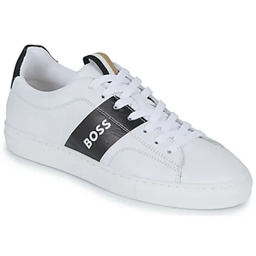 BOSS  J29336-09B-J  boys's Children's Shoes (Trainers) in White
