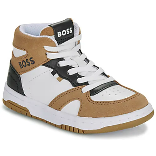 BOSS  J29367  boys's Children's Shoes (High-top Trainers) in Multicolour