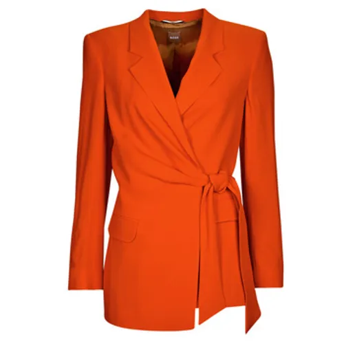 BOSS  Jawana  women's Jacket in Orange