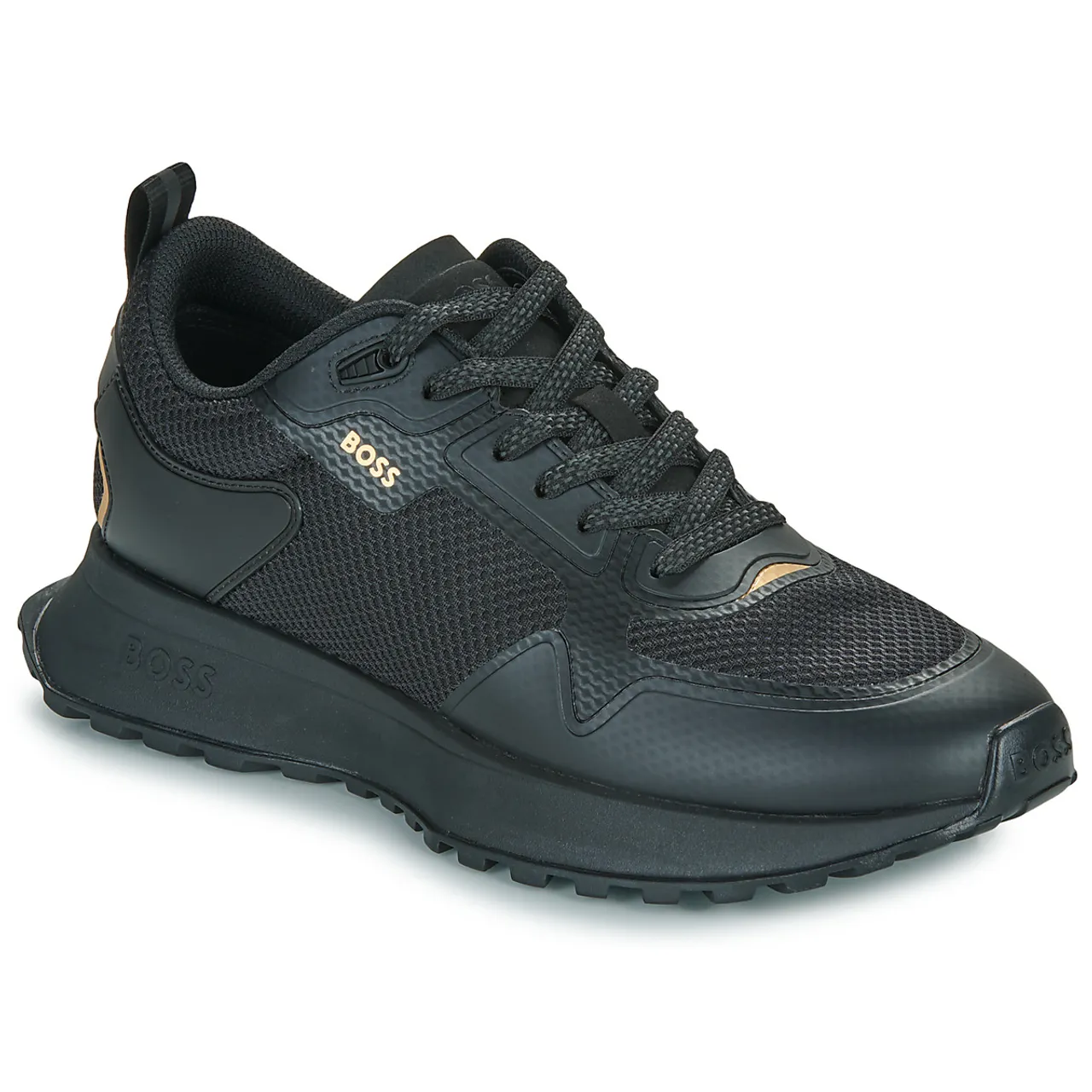 BOSS  Jonah_Runn_meth  men's Shoes (Trainers) in Black