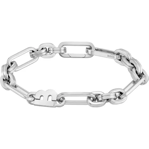 Boss Ladies BOSS Hailey Stainless Steel Bracelet - Silver